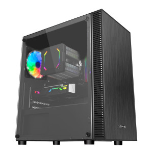 Корпус 1stPlayer B4-M-1A2 Black без БП Корпус 1stPlayer B4-M-1A2 Black без БП