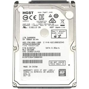 HDD 2.5" SATA 1.0ТB Hitachi (HGST) C5K1000 5400rpm 8MB (HCC541010A9E630) HDD 2.5" SATA 1.0ТB Hitachi (HGST) C5K1000 5400rpm 8MB (HCC541010A9E630)