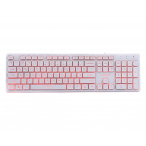 Клавиатура Gembird KB-UML3-01-W-UA Ukr White USB Клавиатура Gembird KB-UML3-01-W-UA Ukr White USB