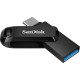 Флеш-накопитель USB 128GB Type-C SanDisk Dual Drive Go Black (SDDDC3-128G-G46)