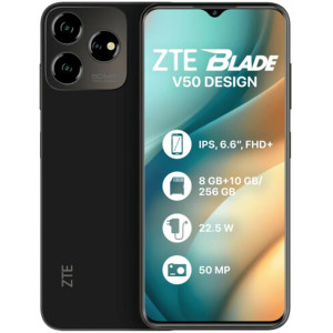 Смартфон ZTE Blade V50 Design 8/256GB Dual Sim Black Смартфон ZTE Blade V50 Design 8/256GB Dual Sim Black