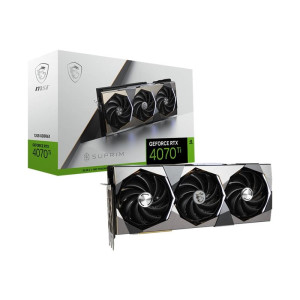 Відеокарта GF RTX 4070 Ti 12GB GDDR6X Suprim SE MSI (GeForce RTX 4070 Ti SUPRIM SE 12G) Відеокарта GF RTX 4070 Ti 12GB GDDR6X Suprim SE MSI (GeForce RTX 4070 Ti SUPRIM SE 12G)