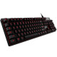 Клавіатура Logitech Mechanical G413 Carbon/Red USB (920-008309)