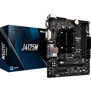 Материнская плата ASRock J4125M Micro ATX Материнская плата ASRock J4125M Micro ATX