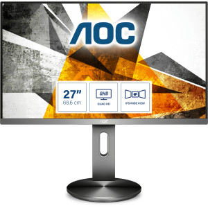 Монiтор AOC 27" Q2790PQE IPS Black Монiтор AOC 27" Q2790PQE IPS Black