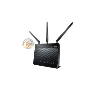 Бездротовий маршрутизатор Asus RT-AC68U (AC1750, 1*Wan, 4*LAN Gigabit, 1*USB3.0, 1*USB2.0, 3 антени) Бездротовий маршрутизатор Asus RT-AC68U (AC1750, 1*Wan, 4*LAN Gigabit, 1*USB3.0, 1*USB2.0, 3 антени)