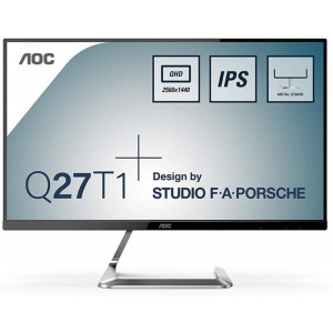 Монiтор AOC 27" Q27T1 IPS Black/Silver Монiтор AOC 27" Q27T1 IPS Black/Silver