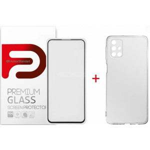 Чехол-накладка Armorstandart Air для Samsung Galaxy M31s SM-M317 Transparent (ARM58045) + защитное стекло Чехол-накладка Armorstandart Air для Samsung Galaxy M31s SM-M317 Transparent (ARM58045) + защитное стекло