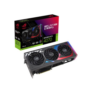 Відеокарта GF RTX 4070 12GB GDDR6X ROG Strix Gaming OC Asus (ROG-STRIX-RTX4070-O12G-GAMING) Відеокарта GF RTX 4070 12GB GDDR6X ROG Strix Gaming OC Asus (ROG-STRIX-RTX4070-O12G-GAMING)