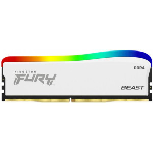 Модуль памяти DDR4 16GB/3600 Kingston Fury Beast White RGB SE (KF436C18BWA/16) Модуль памяти DDR4 16GB/3600 Kingston Fury Beast White RGB SE (KF436C18BWA/16)