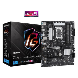 Материнская плата ASRock Z690 Phantom Gaming 4/D5 Socket 1700 Материнская плата ASRock Z690 Phantom Gaming 4/D5 Socket 1700