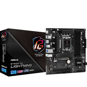 Материнская плата ASRock B760M PG Lightning Socket 1700 Материнская плата ASRock B760M PG Lightning Socket 1700