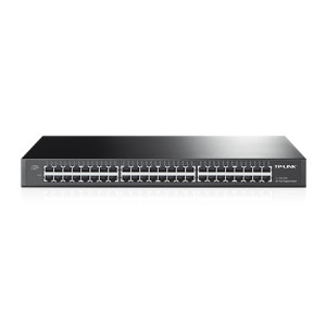 Комутатор TP-LINK TL-SG1048 (48хGE, метал, монтаж у стійку) Комутатор TP-LINK TL-SG1048 (48хGE, метал, монтаж у стійку)