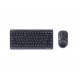 Комплект (клавиатура, мышка) беспроводной A4Tech FG1112S Black USB