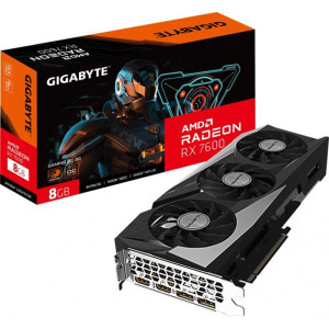 Відеокарта AMD Radeon RX 7600 8GB GDDR6 Gaming OC 8G Gigabyte (GV-R76GAMING OC-8GD) Відеокарта AMD Radeon RX 7600 8GB GDDR6 Gaming OC 8G Gigabyte (GV-R76GAMING OC-8GD)