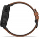 Смарт-часы Garmin Fenix 6X Pro Sapphire Black DLC with Chestnut Leather Band (010-02157-14)