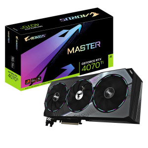 Відеокарта GF RTX 4070 Ti 12GB GDDR6X Aorus Master Gigabyte (GV-N407TAORUS M-12GD) Відеокарта GF RTX 4070 Ti 12GB GDDR6X Aorus Master Gigabyte (GV-N407TAORUS M-12GD)