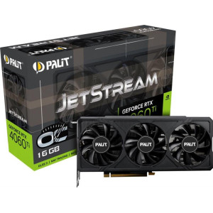 Відеокарта GF RTX 4060 Ti 16GB GDDR6 JetStream OC Palit (NE6406TU19T1-1061J) Відеокарта GF RTX 4060 Ti 16GB GDDR6 JetStream OC Palit (NE6406TU19T1-1061J)