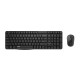Комплект (клавиатура, мышка) Rapoo X1800S Combo Wireless Black