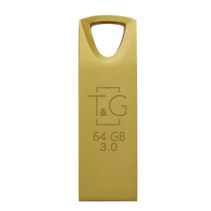 Флеш-накопитель USB3.0 64GB T&G 117 Metal Series Gold (TG117GD-64G3) Флеш-накопитель USB3.0 64GB T&G 117 Metal Series Gold (TG117GD-64G3)