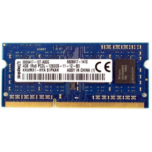 Модуль пам`яті SO-DIMM 4GB/1600 DDR3L Kingston (KNWMX1-HYA) Модуль пам`яті SO-DIMM 4GB/1600 DDR3L Kingston (KNWMX1-HYA)