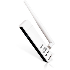 Беспроводной адаптер TP-Link TL-WN722N (150Mbps, USB, внешняя антенна)