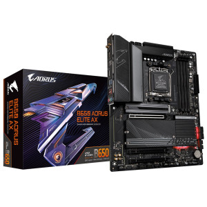 Материнская плата Gigabyte B650 Aorus Elite AX Socket AM5 Материнская плата Gigabyte B650 Aorus Elite AX Socket AM5