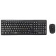 Комплект (клавиатура, мышь) беспроводной Piko KMX-013 Black (1283126467080)