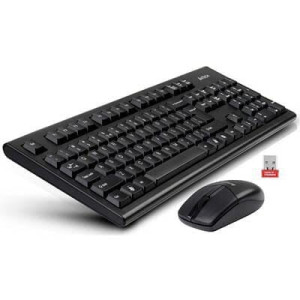 Комплект (клавіатура, миша) беспроводной A4Tech 3100N Black USB Комплект (клавіатура, миша) беспроводной A4Tech 3100N Black USB
