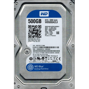 HDD SATA 500GB WD Blue 7200rpm 32MB (WD5000AZLX)