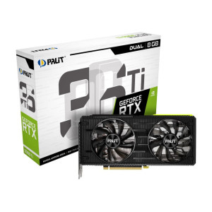 GF RTX 3060 Ti 8GB GDDR6 Dual Palit (NE6306T019P2-190AD) GF RTX 3060 Ti 8GB GDDR6 Dual Palit (NE6306T019P2-190AD)
