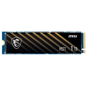 Накопичувач SSD 1TB MSI Spatium M371 M.2 2280 PCIe 3.0 x4 NVMe 3D NAND TLC (S78-440L820-P83) Накопичувач SSD 1TB MSI Spatium M371 M.2 2280 PCIe 3.0 x4 NVMe 3D NAND TLC (S78-440L820-P83)