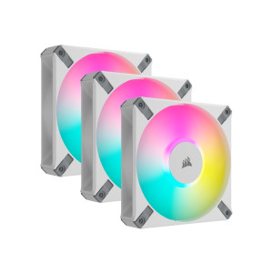 Вентилятор Corsair AF120 RGB Elite White Triple Pack (CO-9050158-WW) Вентилятор Corsair AF120 RGB Elite White Triple Pack (CO-9050158-WW)