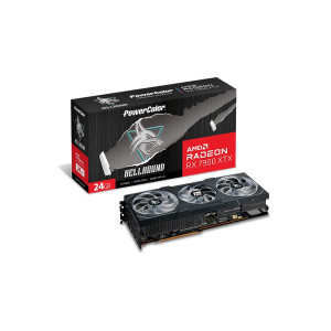 Видеокарта AMD Radeon RX 7900 XTX 24GB GDDR6 Hellhound PowerColor (RX 7900 XTX 24G-L/OC) Видеокарта AMD Radeon RX 7900 XTX 24GB GDDR6 Hellhound PowerColor (RX 7900 XTX 24G-L/OC)