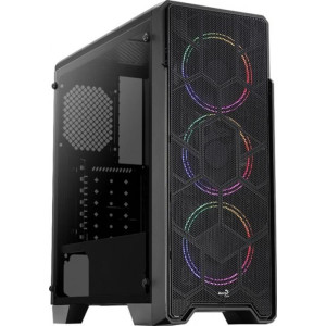 Корпус AeroCool Ore Saturn FRGB-G-BK-v1 (ACCM-PV21033.11) Black без БП Корпус AeroCool Ore Saturn FRGB-G-BK-v1 (ACCM-PV21033.11) Black без БП