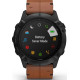 Смарт-часы Garmin Fenix 6X Pro Sapphire Black DLC with Chestnut Leather Band (010-02157-14)