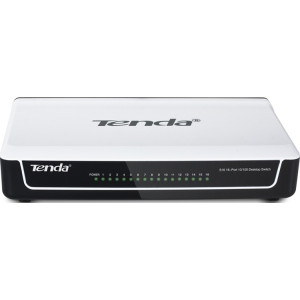 Комутатор TENDA S16 16-port 10/100 desktop case Комутатор TENDA S16 16-port 10/100 desktop case