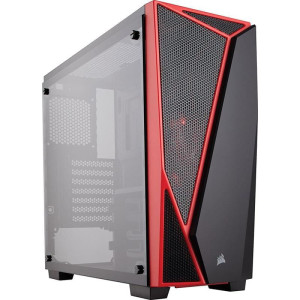 Корпус Corsair Carbide SPEC-04 Tempered Glass Black/Red (CC-9011117-WW) без БП Корпус Corsair Carbide SPEC-04 Tempered Glass Black/Red (CC-9011117-WW) без БП