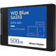 Накопитель SSD 500GB WD Blue 2.5" SATAIII 3D TLC (WDS500G3B0A)