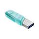 Флеш-накопичувач USB3.1 128GB Lightning SanDisk iXpand Flip Ice Mint (SDIX90N-128G-GN6NJ)