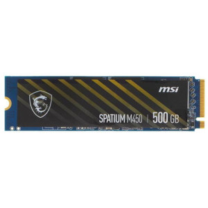 Накопичувач SSD 500GB MSI Spatium M450 M.2 2280 PCIe 4.0 x4 NVMe 3D NAND TLC (S78-440K090-P83) Накопичувач SSD 500GB MSI Spatium M450 M.2 2280 PCIe 4.0 x4 NVMe 3D NAND TLC (S78-440K090-P83)