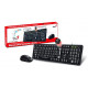 Комплект беспроводной (клавиатура, мышь) Genius Smart KM-8200 (31340003410) Ukr Black USB