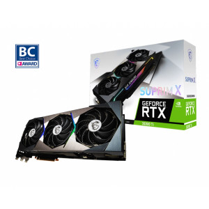 Відеокарта GF RTX 3090 Ti 24GB GDDR6X Suprim X MSI (GeForce RTX 3090 Ti SUPRIM X 24G) Відеокарта GF RTX 3090 Ti 24GB GDDR6X Suprim X MSI (GeForce RTX 3090 Ti SUPRIM X 24G)