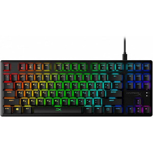 Клавіатура HyperX Alloy Origins Core Blue RGB RU Black (4P5P2AX) USB Клавіатура HyperX Alloy Origins Core Blue RGB RU Black (4P5P2AX) USB