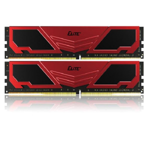 DDR4 2x8GB/2400 Team Elite Plus Red (TPRD416G2400HC16DC01)