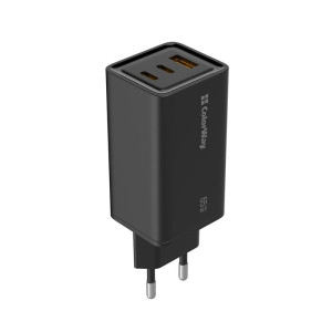 Сетевое зарядное устройство для ColorWay GaN3 Pro Power Delivery (2USB Type-C PDx3A; 1USBx3A) Black (CW-CHS039PD-BK) Сетевое зарядное устройство для ColorWay GaN3 Pro Power Delivery (2USB Type-C PDx3A; 1USBx3A) Black (CW-CHS039PD-BK)