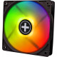 Вентилятор Xilence XPF120RGB-SET (XF061), 120х120х25мм, 4-pin, Black