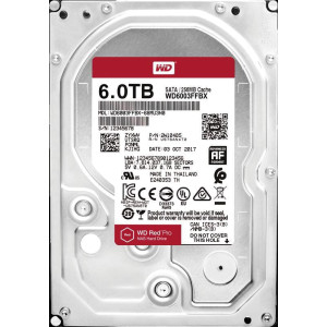HDD SATA 6.0TB WD Red Pro NAS 7200rpm 256MB (WD6003FFBX) HDD SATA 6.0TB WD Red Pro NAS 7200rpm 256MB (WD6003FFBX)
