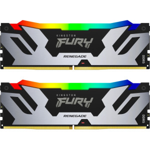 Модуль пам`яті DDR5 2x48GB/6400 Kingston Fury Renegade RGB (KF564C32RSAK2-96) Модуль пам`яті DDR5 2x48GB/6400 Kingston Fury Renegade RGB (KF564C32RSAK2-96)