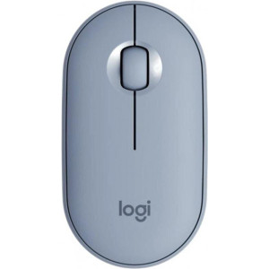 Миша бездротова Logitech Pebble M350 (910-005719) Blue Grey USB Миша бездротова Logitech Pebble M350 (910-005719) Blue Grey USB